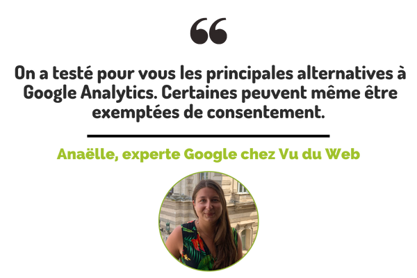 Anaelle VDW Google Analtics